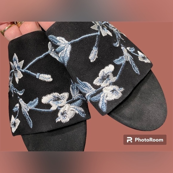 FRANCO Sarto Ellie Flat Sandal/Slide size 7.5 Excellent preowned!  Stunning shoe - Picture 9 of 15